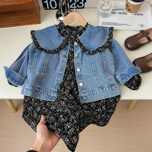 Enchanted Blossom™ - Jeansjacke kombiniert mit Kleid