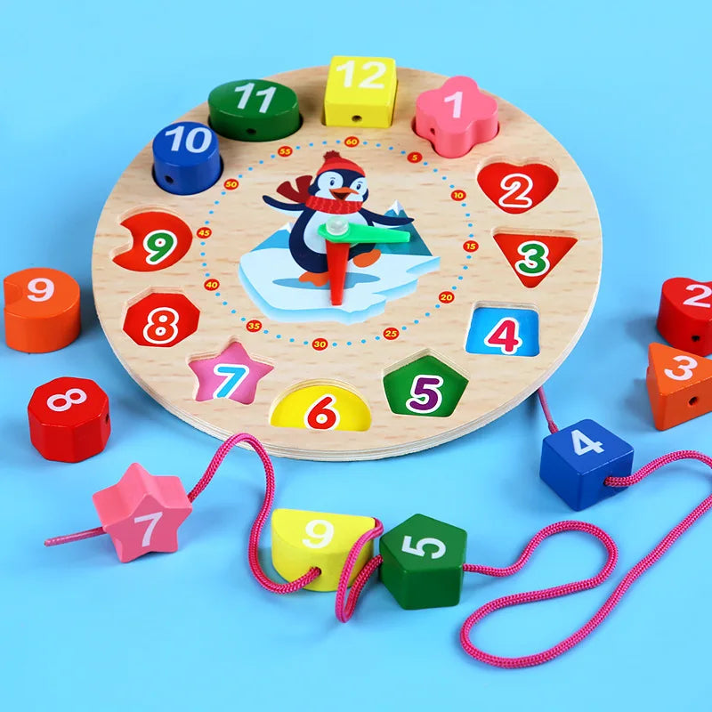 Learning Clock™ – Leg og Lær Klokken – Træur