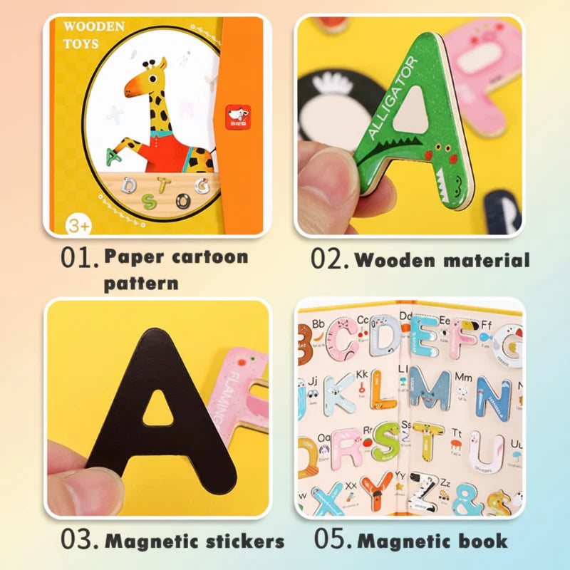 LittleSpeller – Kreativ & Lehrreich – Alphabet-Puzzlebuch