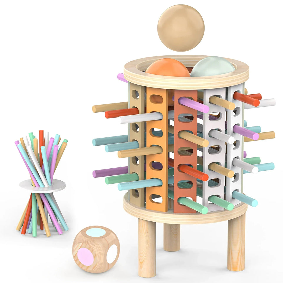 Balance Tower™ – Stak og tæl – Tænkespil i træ