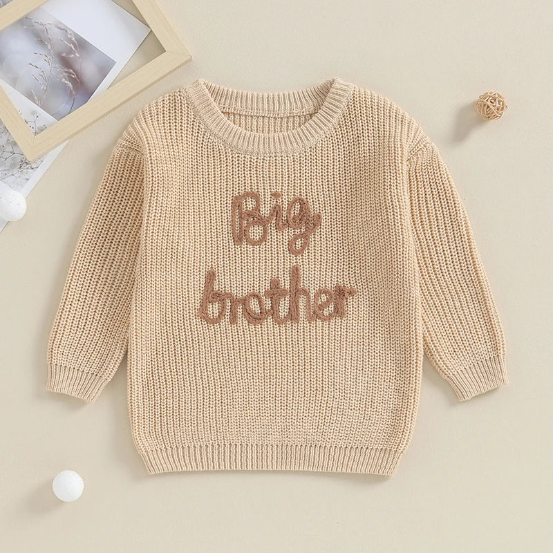 MiniTrend – Gemütlich & modern – Kinderpullover mit „Big Brother“