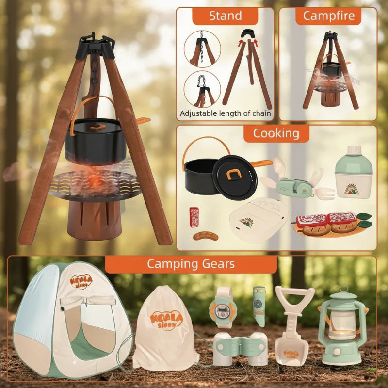 Kids Camping Adventure – Abenteuerlich & interaktiv – Camping-Set