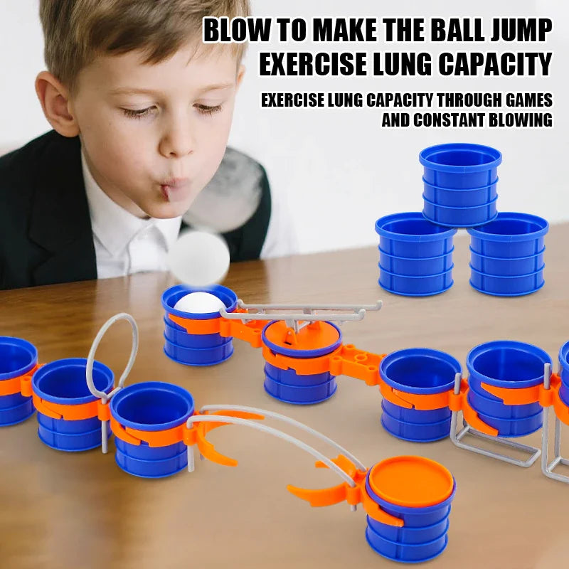 Cup Jump Ball Game – Aktiv & Interaktiv – Puff Ball Gesellschaftsspiel