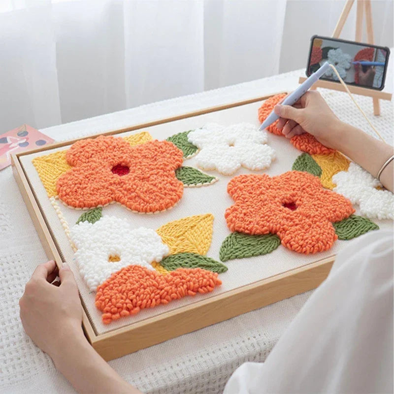 BloomCraft – Kreativt & håndlavet – Broderi Startkit