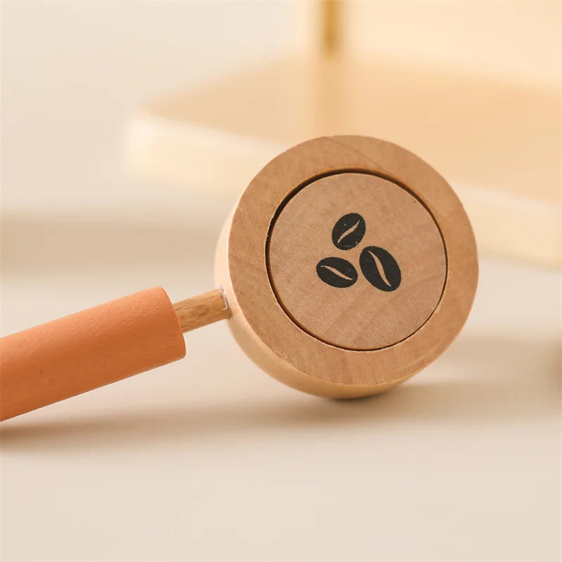 Woods™ - Den Kommende Barista - Espressomaskine-sæt i træ