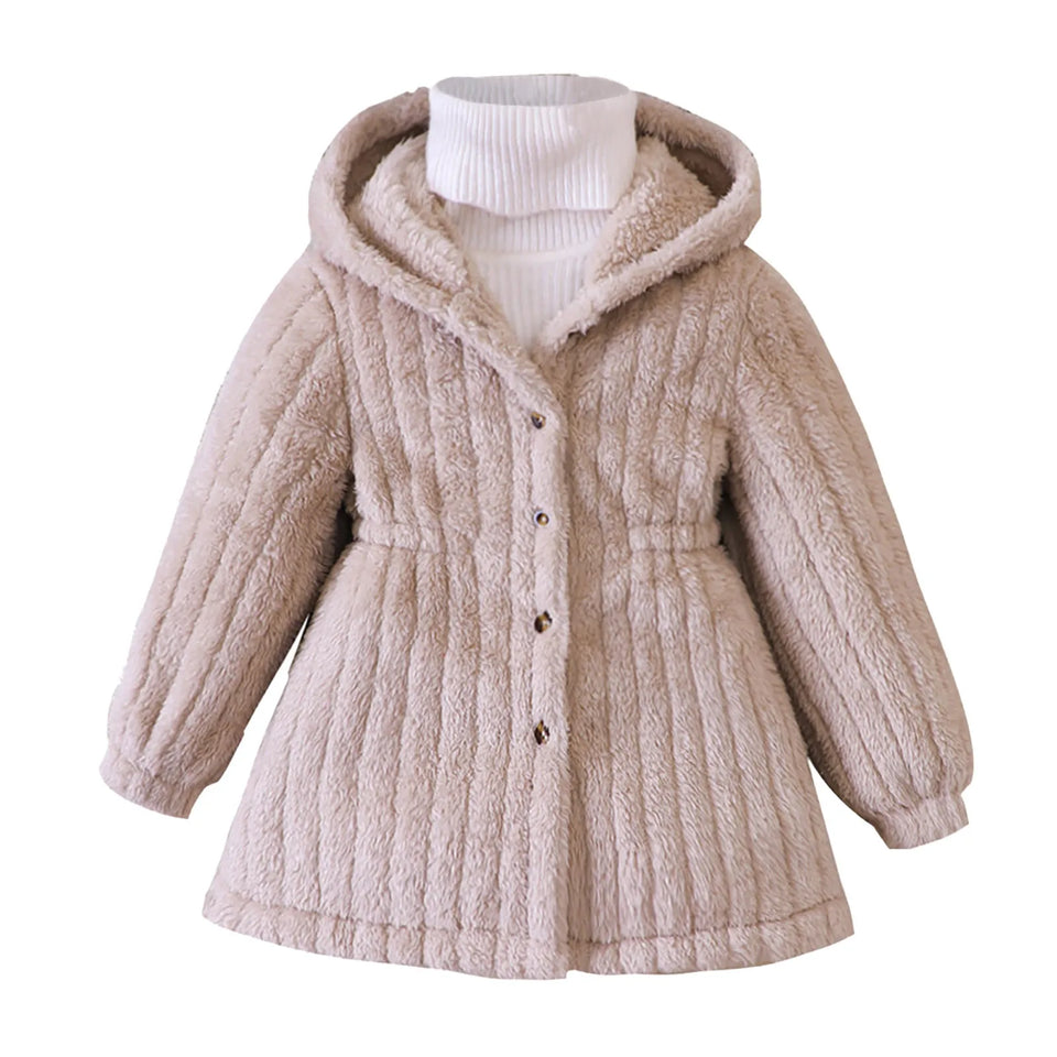 Mini Fashion™ - Innenfutter aus weichem Fleece für Mädchen - Wintermantel