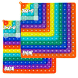 Multicolor Fidget Board™ - Forbedr dine matematiske færdigheder - Reken Fidget Board