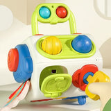 BusyCube – Clever & Verspielt – Montessori Fidget Würfel 10-in-1