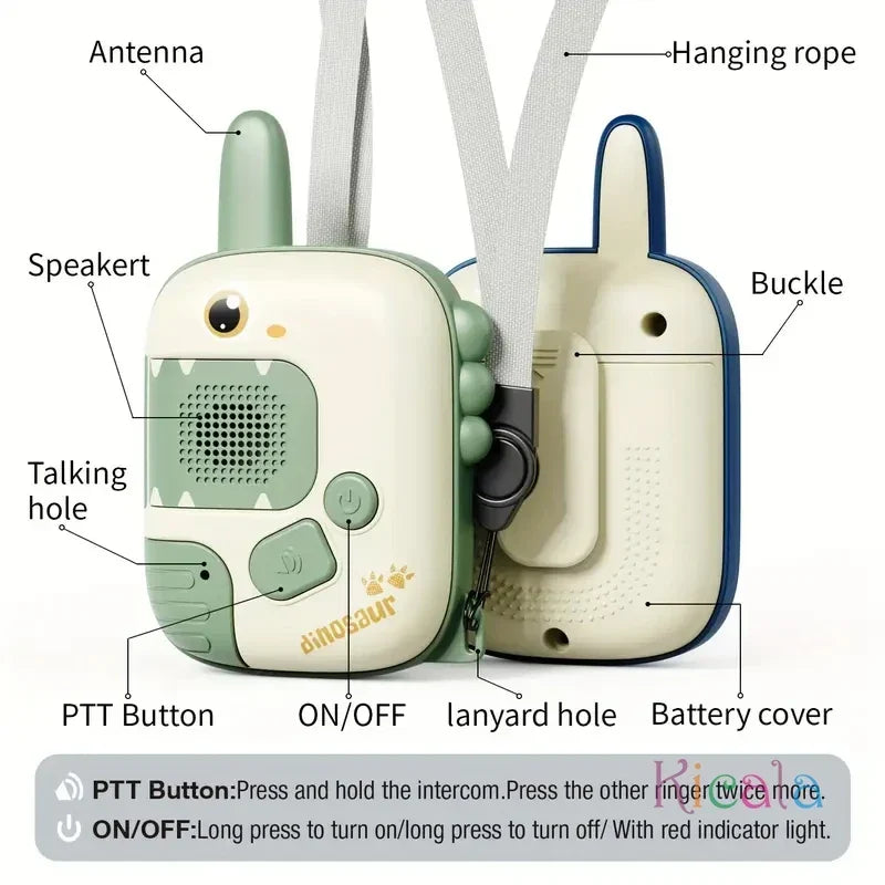 Dino Talk - Eventyr og sjov - Dino Walkie-Talkies