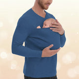 Kangaroo Pocket Shirt – Bequem & praktisch – T-Shirt-Babytrage für Männer
