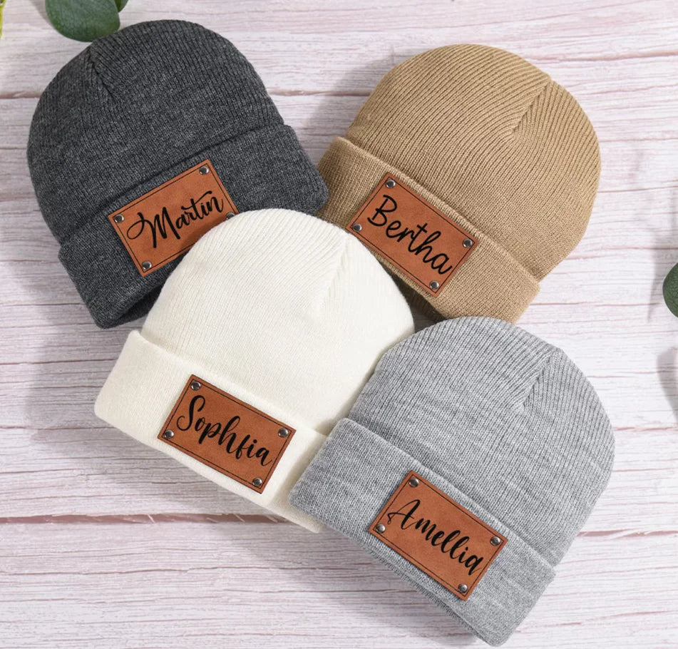 Mini Fashion™ - Eigener Schriftart - Personalisierte Beanie-Mütze