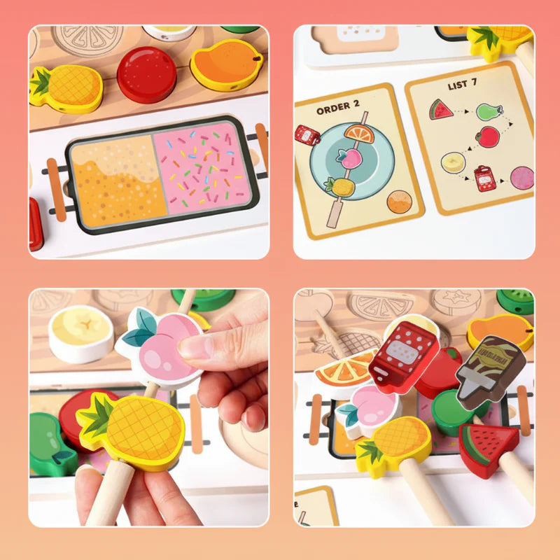 HarvestPlay – Kreativ & Pädagogisch – Obst-Sortierset