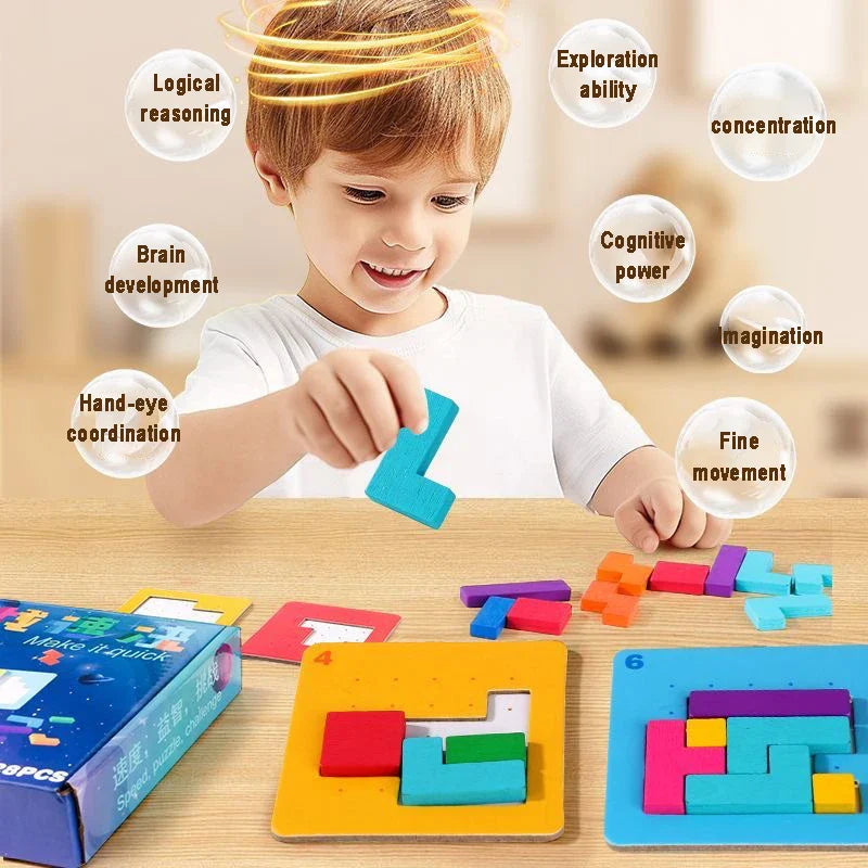 Tangram Puzzle™ - Hirnbrecher - Puzzle denken