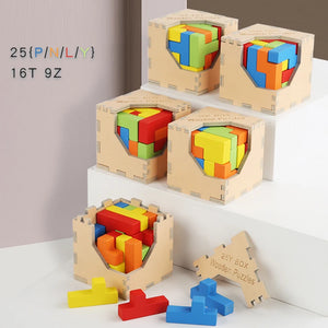 Woods™ - Zug um Zug Spaß - 3D Tetris Puzzle