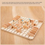 Wooden Chess Puzzle Game – Strategie & Denken – Brettspiel