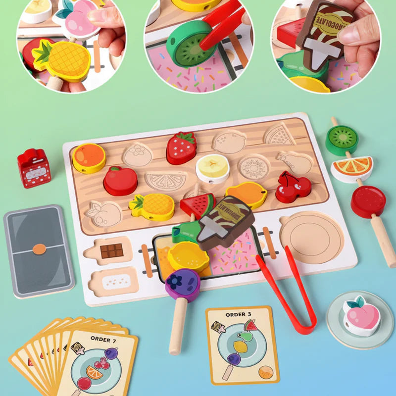 HarvestPlay – Kreativ & Pädagogisch – Obst-Sortierset