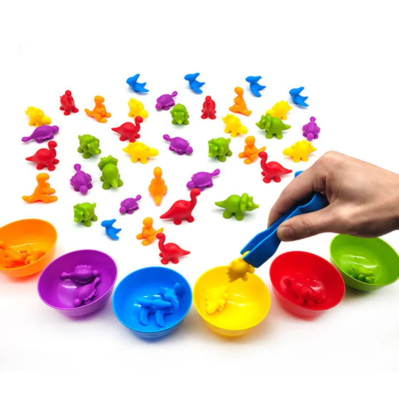 Rainbow Teddy Bears Toys™ - Pädagogisch & kreativ - Regenbogen Zählende Bären