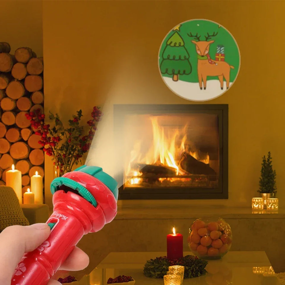 Xmas Projector Light™ - Sjov med lys - Lommelygte med juleprojektion