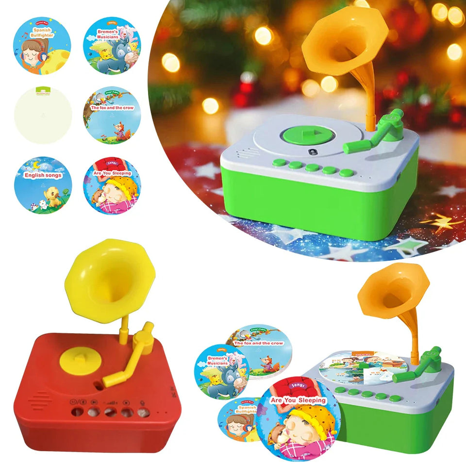 Sound Spinner™ – Geschichten & Lieder - Spielzeug-Grammophon