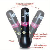 BopBag – Spaß & Aktivität – Aufblasbarer Boxsack mit Handschuhen