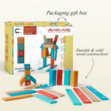 MagPlayer – Kreativ & Motorik – DIY Magnetische Holzbauklötze