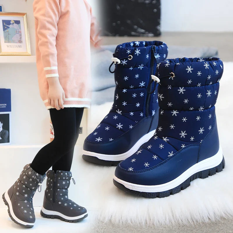 Mini Fashion™ - Warm und wasserdicht - Schneestiefel für Mädchen