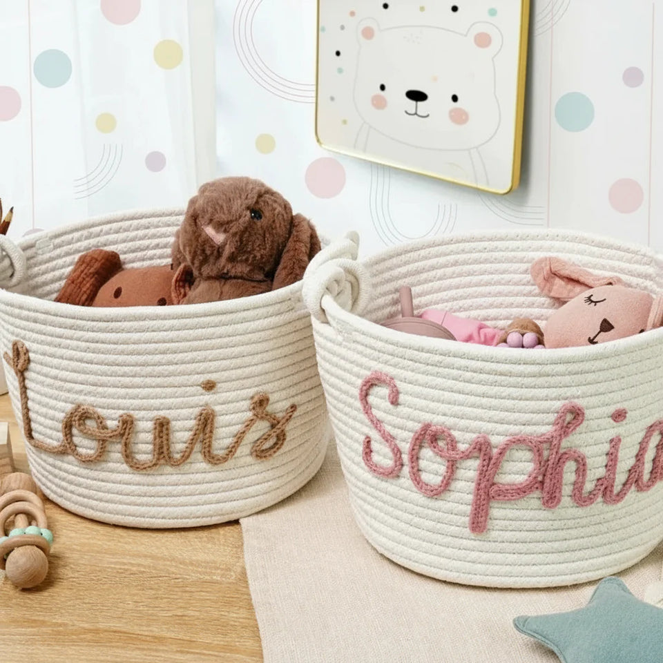 CuddleBasket – Hübsch & persönlich – personalisierter Windelkorb