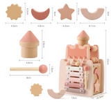 Woods™ - Montessori Magi - Prinsesseslot i træ