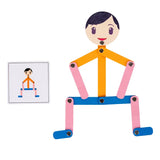 PlayGrow - Wachsen durch Spielen - Montessori-Puzzle Sportler