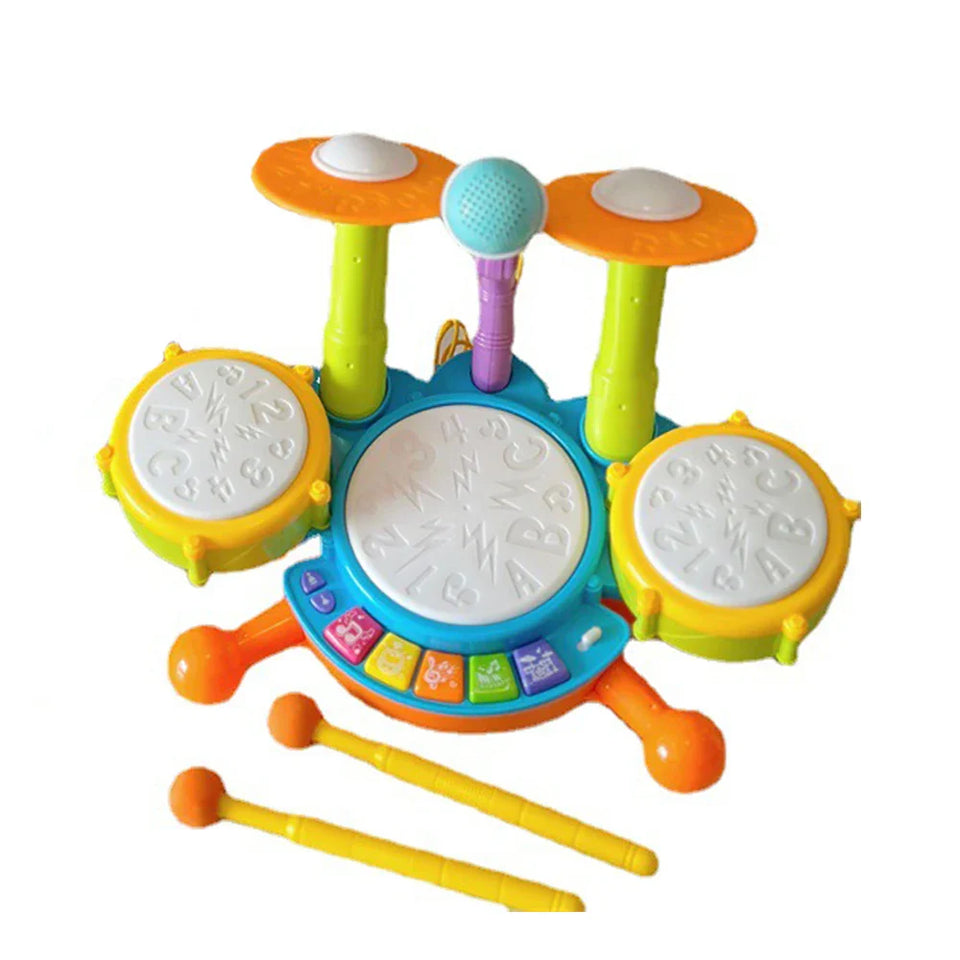 Kids Drumset™ - Die Kleinen fangen an - Spielzeug-Schlagzeug