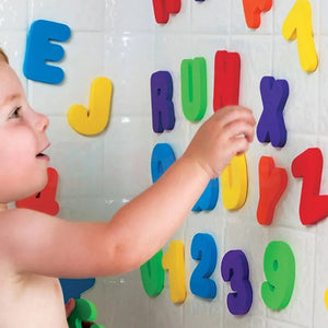 Bath Learning™ - Plätscherndes Lernen - Buchstaben und Zahlen im Bad