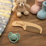 Personalized Hairbrush – Sanft & Einzigartig – Personalisiertes Baby-Haarbürsten-Set