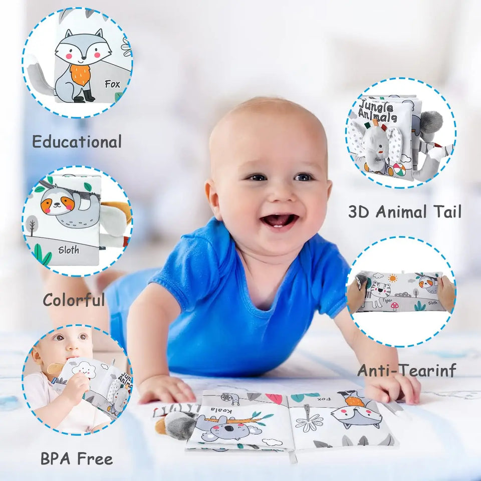 Soft Sensory Book – Fühlen & Entdecken - Baby Booklet