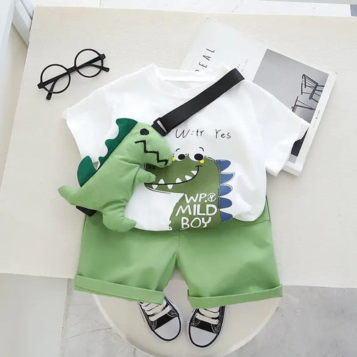 Mini Fashion™ - Dino Dash - Cooles Sommer-Set Jungen