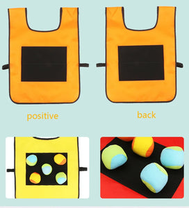 Sticky Shot – Werfen & Kleben – Sportliche Klebeweste