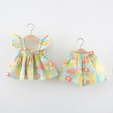 Mini Fashion™ - Sommerlicher Blumen-Chic - Sommerkleid Pfingstrose Druck