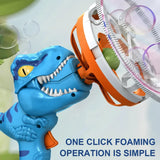 BubbleBoom – Cool & Musikalisch – Dino-Seifenblasenmaschine