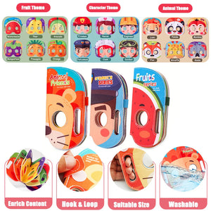 Mask Book™ – Baby lernt erste Eindrücke - Stoffmaskenbuch