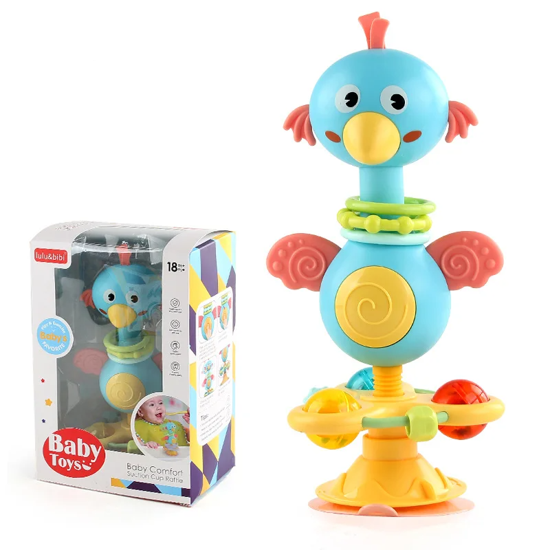 Soothing Rattle Toy™ - Sensorisches Babyspielzeug mit Saugnapf