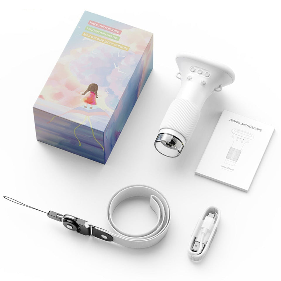 Kids Microscope – Wissenschaftliche Entdeckung – Tragbares Mikroskop