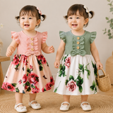 Garden Dress – Sommer & Frische – Blumenkleid für Mädchen