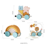 HappyTrain – Montessori & Fun – Holzeisenbahnset