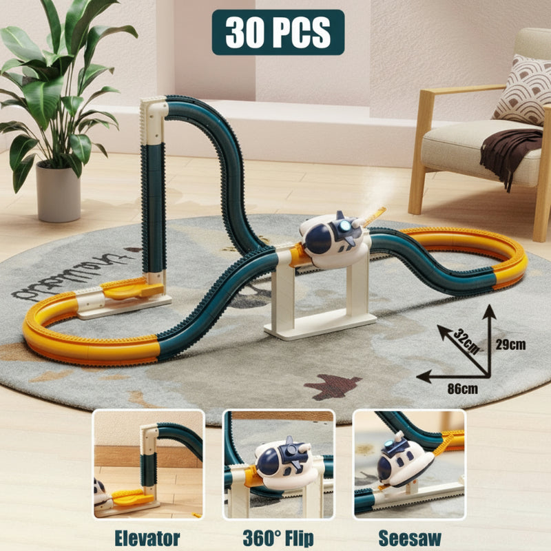 SteamTrack – Interaktivt og cool – 360° damptogbane