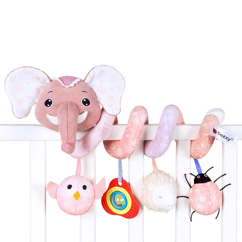 Baby Spiral Toy™ - Legetøj til autostol og barnevogn