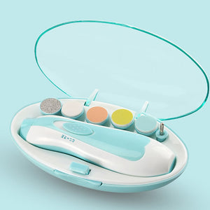 SafeCare – Geräuschlos & sicher – Elektrisches Baby-Nagelfeilen-Set