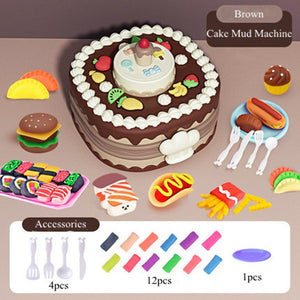 Cake Play Dough Set™ - Farbenfrohe Kreationen für endlosen Spaß - Spielzeugknete