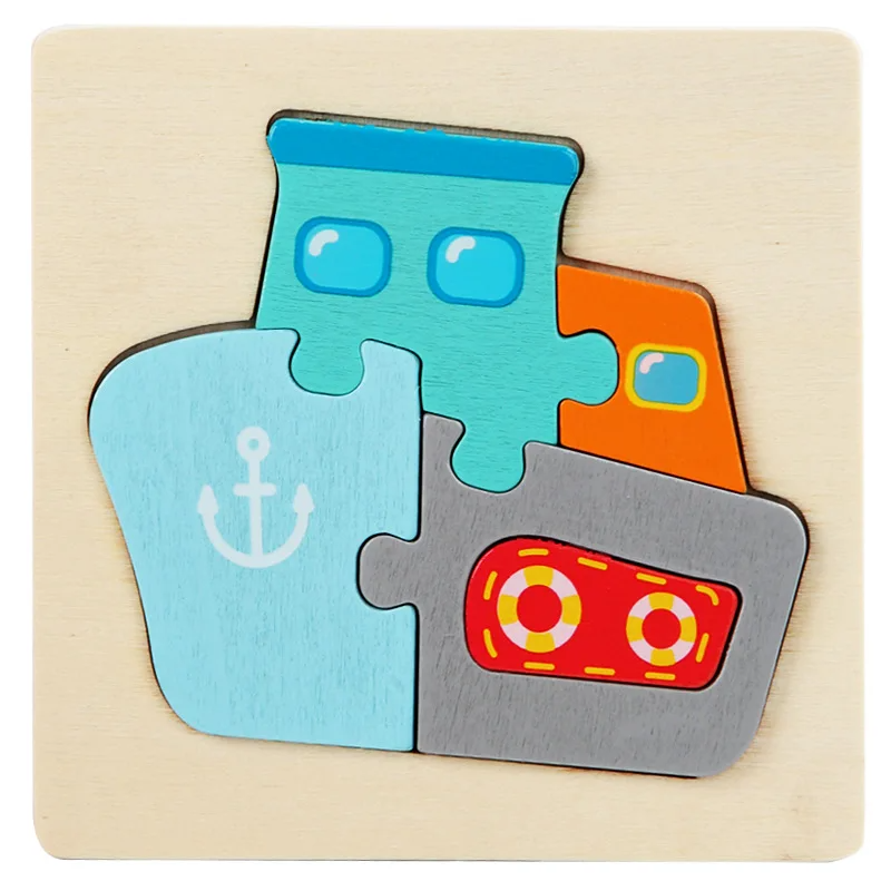 3D Wooden Puzzle™ - Legesyge puslespilseventyr - Puslespil