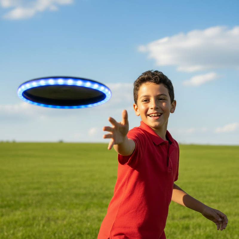 NightFly – Leuchtend & robust – LED-Frisbee
