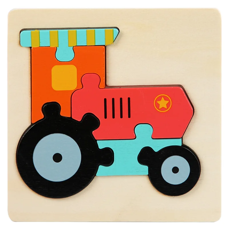 3D Wooden Puzzle™ - Legesyge puslespilseventyr - Puslespil