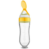 Silicone Feeding Bottle™ - Snacks mit Löffel - Silikonsaugflasche